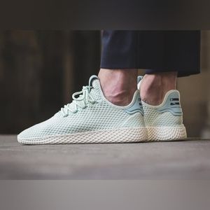 Adidas x Pharrell Williams Tennis HU Shoes Green